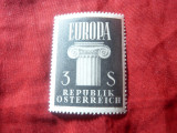 Serie 1 valoare Austria 1960 - Europa , val. 3S, Nestampilat