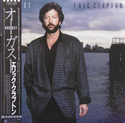 Vinil LP &amp;quot;Japan Press&amp;quot; Eric Clapton &amp;lrm;&amp;ndash; August (VG) foto