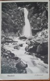 Carte postala, Busteni, cascada Urlatoarea, 1932