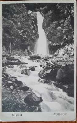 Carte postala, Busteni, cascada Urlatoarea, 1932 foto