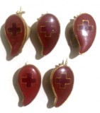 SET 5 INSIGNE DONATOR DE SANGE INSIGNA CRUCEA ROSIE MEDICINA