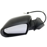 Oglinda usa exterioara Jeep Cherokee, 09.2018, stanga, reglaj electric; carcasa neagra, grunduit; incalzire; sticla plana; rabatare electrica; 10