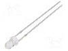 Dioda LED, 3mm, ro&amp;#351;ie, 2180mcd, 8...13mA, 3...13V, OPTOSUPPLY - OSR5PA3131A-VVLED