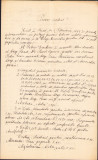 HST A1797 Act scris și semnat olograf 1923 Sabin Evuțian la Brad jud Hunedoara