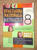 Evaluarea Nationala 2017: Matematica clasa a 8-a - Florin Antohe, Bogdan Antohe