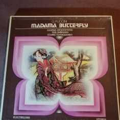 Puccini Madame/Madama Butterfly 3LP Box+booklet libretto Electrecord vinil