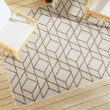 Covor interior/exterior, multicolor, 160x230 cm, anti-alunecare