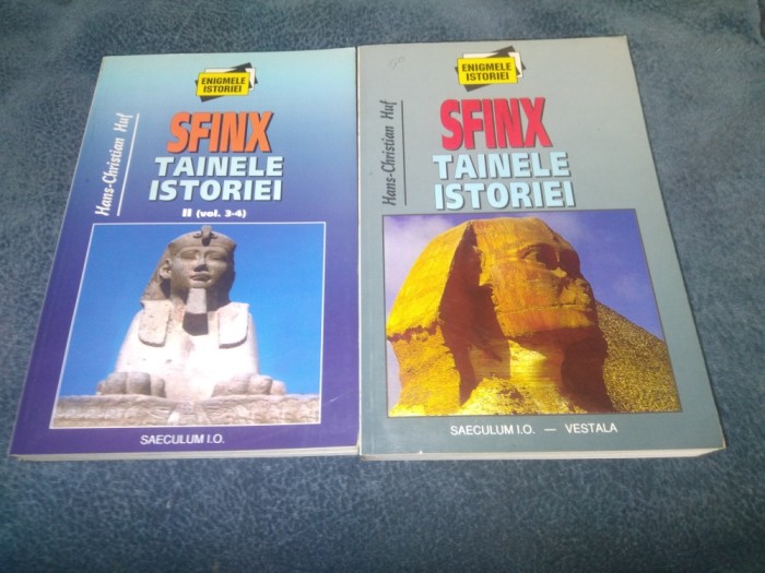 HANS CHRISTIAN HUF - SFINX TAINELE ISTORIEI 2 VOL