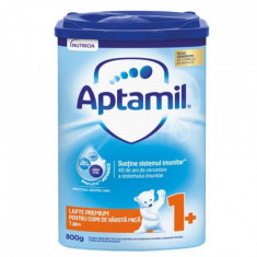 Lapte praf Aptamil Nutri-Biotik 1+, 800 g, 12-24 luni