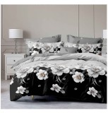 Cumpara ieftin Lenjerie pat dublu,bumbac finet,6 piese,cearceaf normal 220x240cm, cearceaf pilota 200x220cm, 2 fete de perna 50x70, 2 fete de perna 70x70-A1183