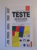 TESTE DE APTITUDINI PROFESIONALE SI REZOLVAREA LOR de HORST H. SIEWERT , BUCURESTI 2000