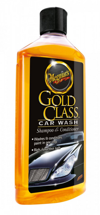 Sampon Auto Meguiar&#039;s Gold Class Car Wash Shampoo and Conditioner, 476ml