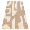 SPARK 0696A covor bej / cremă - Geometric, sisal, structural, 80x150 cm