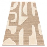 SPARK 0696A covor bej / cremă - Geometric, sisal, structural, 200x290 cm