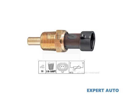 Senzor,temperatura lichid de racire Daewoo ESPERO (KLEJ) 1991-1999 foto