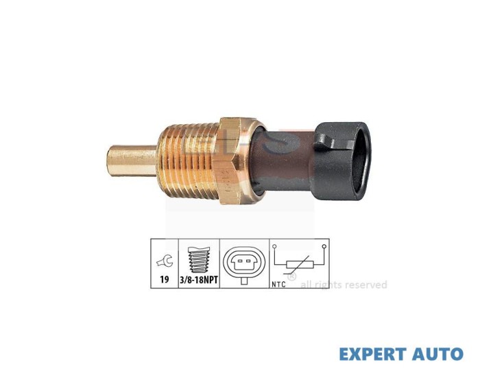 Senzor,temperatura lichid de racire Opel CORSA C (F08, F68) 2000-2009