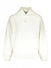 Hanorac barbati, cu imprimeu cu logo, Regular fit, alb, S