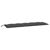 Cumpara ieftin Perna banca de gradina, antracit, 180x50x7 cm, material oxford