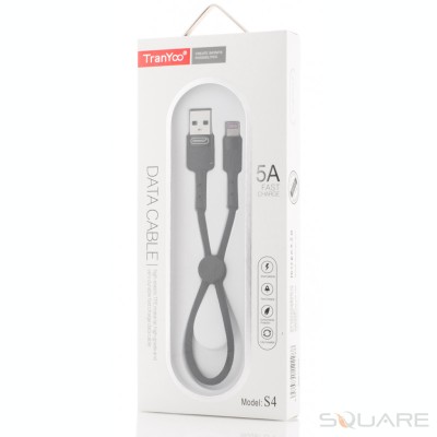 Cabluri Tranyoo, S4, Lightning Cable, 5A, 30cm foto