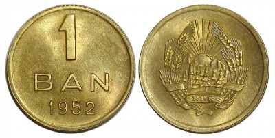 MONEDA 1 BAN 1952 UNC NECIRCULATA foto