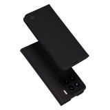 Husa tip carte Magskin Book pentru Xiaomi 15, Piele ecologica, TPU, Policarbonat, Negru