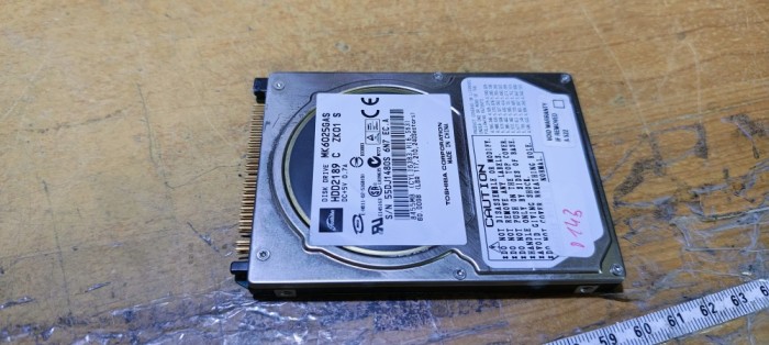 HDD Laptop Tosiba 60GB IDE Netestat #B143