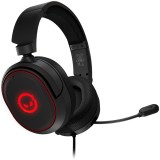 LORGAR Kaya 460, USB Gaming headset with microphone, CM108B, RGB backlight, Plug&amp;Play, USB-A connection cable 2m, fabric ear pads, size: 192*184.7*88m