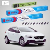 Cumpara ieftin Ștergătoare Volvo V40 Cross Country 2013-2019 | Set Față și Spate Flat &ndash; TeamCar&reg;