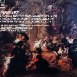 Vinil LP # &quot;Japan Press&quot; Mozart - Klaus Pohlers, Helga Storck, &lrm;&ndash; Concerto for Flute &amp; Harp, K.299; Bassoon Concerto, K.191; Oboe Concerto, K.314 (NM)