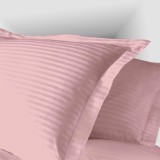 Cumpara ieftin Fata de perna 40x40cm,damasc satinat,100% bumbac,roz pudra-H032