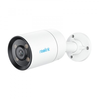 Camera de supraveghere POE, Reolink ColorX P320X, Viziune Nocturna in Culori Reale, Apertura Super F1.0, Lumina Calda Reglabila de 3000K, detectare Pe foto