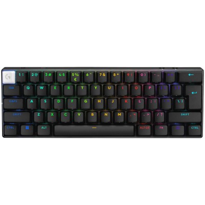 LOGITECH G PRO X 60 LIGHTSPEED Wireless Gaming Keyboard (Tactile) - BLACK - US INTL - 2.4GHZ/BT - EMEA28-935 - TACTILE SWITCH &amp;quot;920-011911&amp;quot; (timbru ver foto