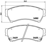 BREMBO P 49 039 PRIME LINE set placute frana,frana disc
