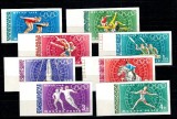 Ungaria 1968 - Jocurile Olimpice Mexic, sport, serie nedantelata neuzata