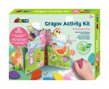 Cumpara ieftin Kit de activitati cu creioane colorate - Distractie in 4 anotimpuri, Avenir