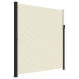 Cumpara ieftin Copertina laterala retractabila, crem, 220x500 cm