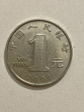 Moneda 1 YUAN - China - 2001 - KM 1212 (168), Asia