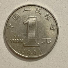 Moneda 1 YUAN - China - 2001 - KM 1212 (168)