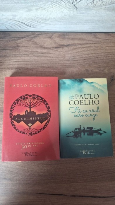 V&acirc;nd 2 cărți de Paulo Coelho, &icirc;n stare foarte bună