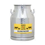 Bidon inox pentru transport lapte, cu capac tip clips, 30&nbsp;litri :: 30&nbsp;litri
