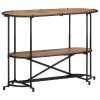 Gossi masa consola, 110x42x76 cm, lemn masiv de acacia