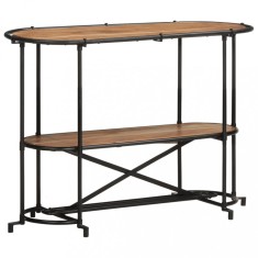 vidaXL Masă consolă, 110x42x76 cm, lemn masiv de acacia 4013501
