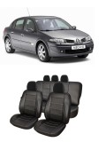 Cumpara ieftin Huse scaune auto RENAULT MEGANE II 2001-2010 Piele Ecologica