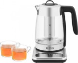 Cumpara ieftin Fierbator electric cu infuzor pentru ceai ECG RK 1891 INFUSO, 1,8 L, 2200W, otel inoxidabil si sticla