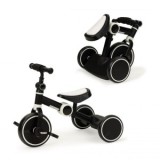 Tricicleta Pliabila 2 in 1 Ecotoys Negru, Roti Spuma EVA, Scaun Reglabil, Pedale Detașabile, Copii 3+ ani, Sarcina 25 kg