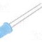 Dioda LED 5mm, albastru, convex, 2.6...3.6V, LUCKYLIGHT - LL-504BD2E-B4-2B