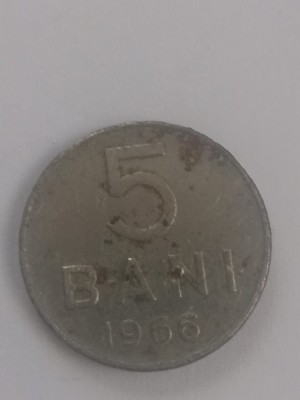 5 bani 1966 foto