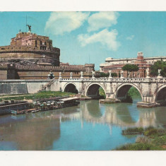 IT2-Carte Postala-ITALIA - Roma, Castel S. Angelo ,circulata 1971