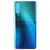 Capac Baterie Compatibil Huawei P30, Culoare Aurora Blue, Bulk