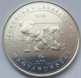 Monedă 50 Forint 2018 Ungaria, IIHF World Championship, unc, Europa